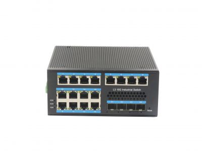 三層網管4萬兆光16千兆電SFP工業級交換機